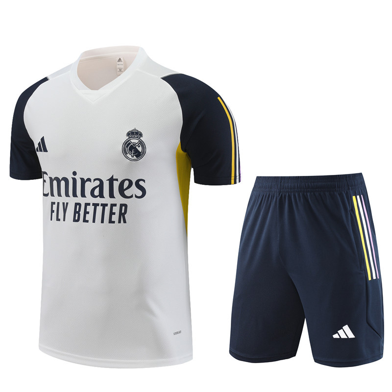 AAA Quality Real Madrid 23/24 White Training Kit Jersey